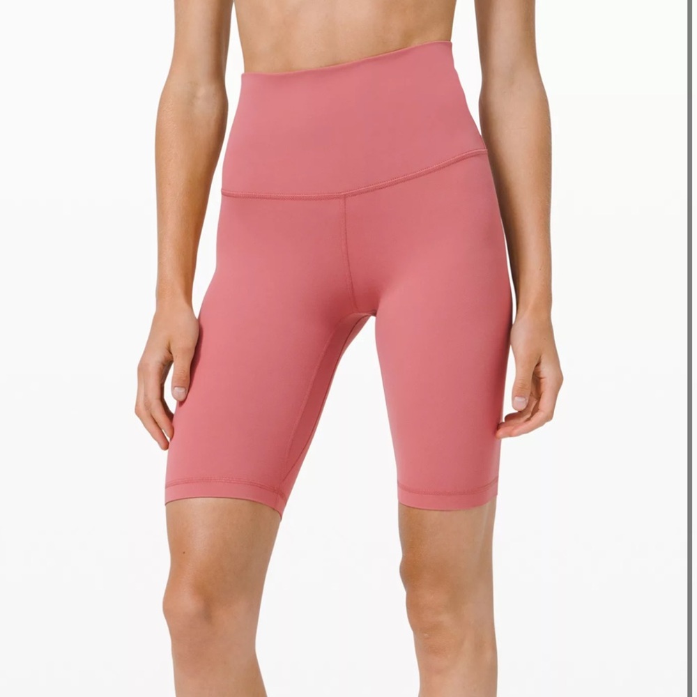 Lululemon Align Super High Rise Short 10" Brier Rose
